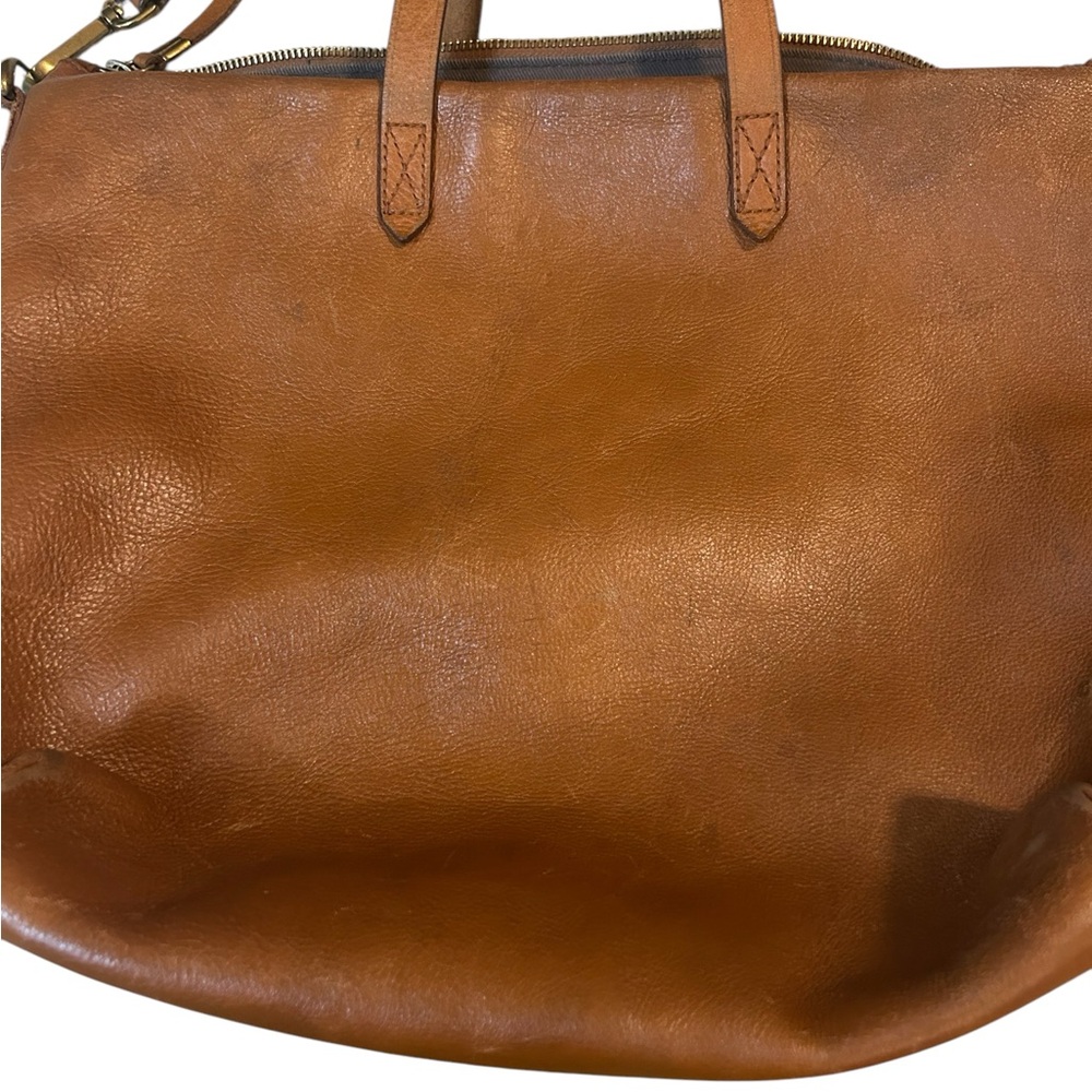 Madewell Transport Crossbody Purse Brown View 2
